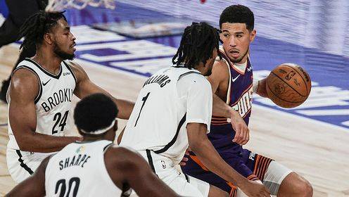 ??NBA中國賽-曾凡博10分06秒1斷3犯 布克18+5斷 籃網加時輸太陽