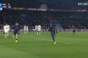  巴黎先下一城！維蒂尼亞助攻，登貝萊外圍勁射破門！