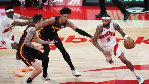 ??猛龍7人上雙再勝老鷹 鶯歌19+9 巴恩斯18+8+10 約翰遜13+14+7