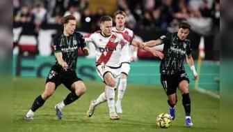  西甲-恩特卡替補(bǔ)制勝 巴列卡諾1-0十人埃爾切